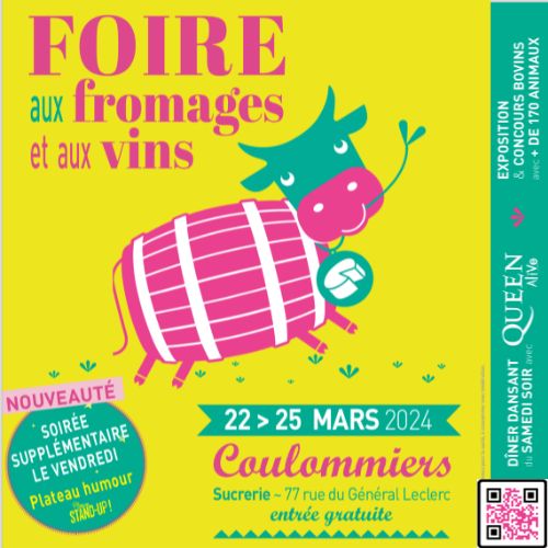 Foire aux fromages et aux vins de Coulommiers 2024