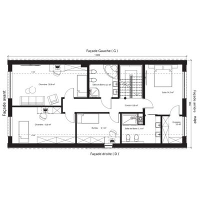 Hydrea180 - Plan Etage